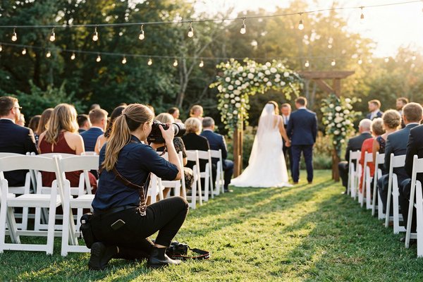 Behind the scenes at the Martinez wedding